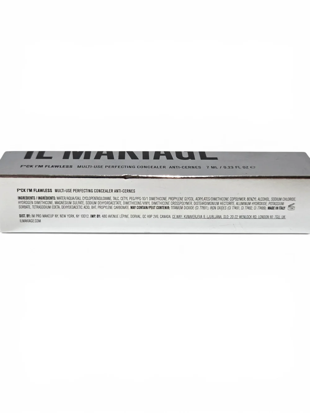 IL MAKIAGE F*ck I'm Flawless Multi-Use Perfecting Concealer - Shade 2.5 7ml NIB